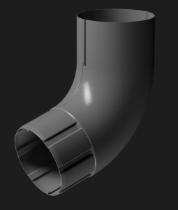 Колено Docke STAL PREMIUM графит