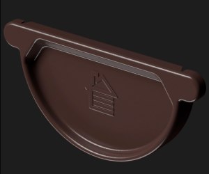 Заглушка желоба Docke STAL PREMIUM