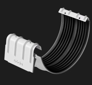 Соединитель желобов Docke STAL PREMIUM пломбир