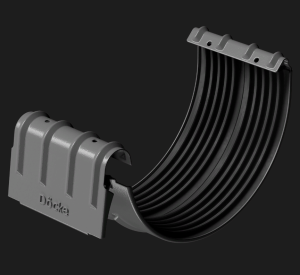 Соединитель желобов Docke STAL PREMIUM графит