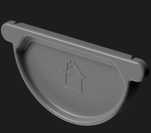 Заглушка желоба Docke STAL PREMIUM