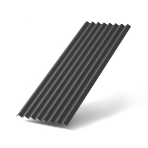 Ондулин SMART серый, 10 волновый (1,95*0,95м), (1 пд -150 л)