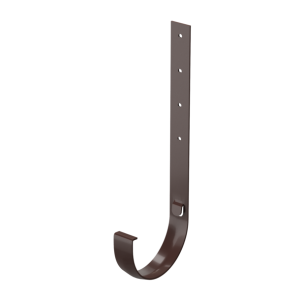 Кронштейн желоба металлический DOCKE PREMIUM шоколад