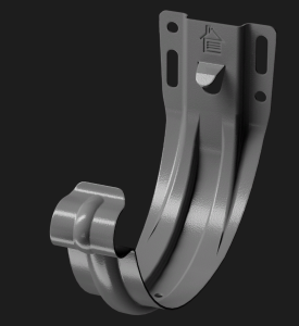 Карнизный кронштейн Docke STAL PREMIUM графит