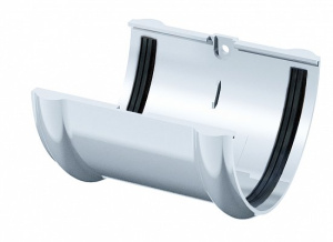 Faracs 125/82 ПВХ Соединитель желоба Белый