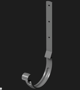 Карнизный крюк длинный Docke STAL PREMIUM графит