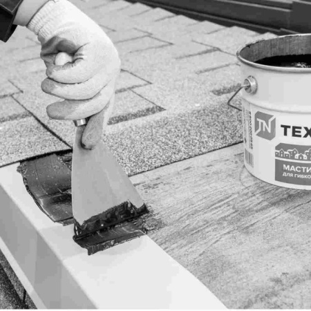 Детальное фото Мастика кровельная ТЕХНОНИКОЛЬ №23 (фиксер) ведро 12кг: гидроизоляция ТН характеристики 