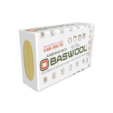 Плиты теплоизоляционные BASWOOL Руф Н 100 1200*600*50  (0,216м3)