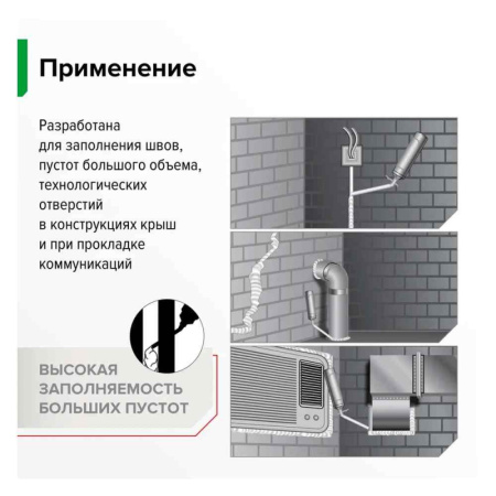 Пена монтажная ТЕХНОНИКОЛЬ MASTER 65 Бытовая