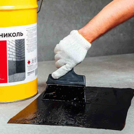 Детальное фото Мастика гидроизоляционная ТЕХНОНИКОЛЬ №24 (МГТН) ведро 20кг: гидроизоляция ТН характеристики 