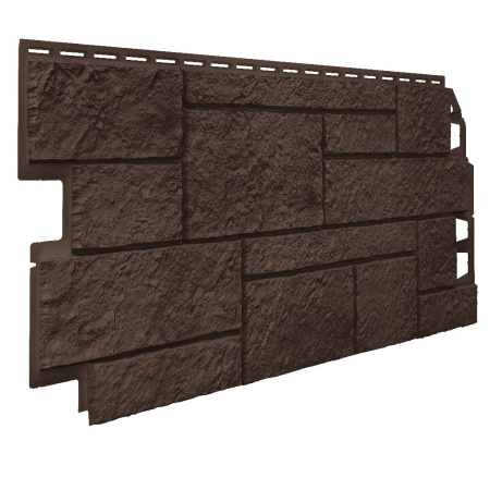 ТН, Фасадные панели ОПТИМА, Песчаник, темно-коричневый     0,42м2/шт   (10шт/уп)