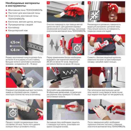 Очиститель монтажной пены ТЕХНОНИКОЛЬ PROFESSIONAL