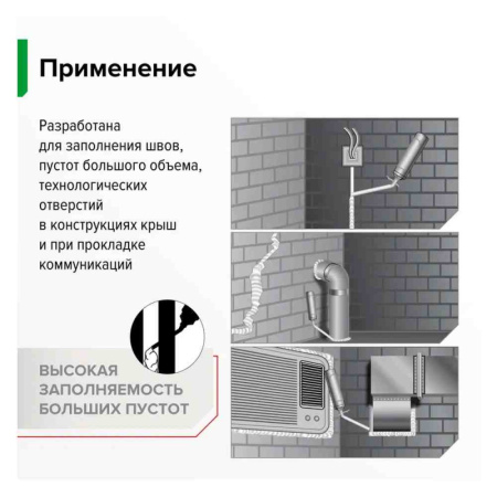 Пена монтажная ТЕХНОНИКОЛЬ MASTER 60 Бытовая